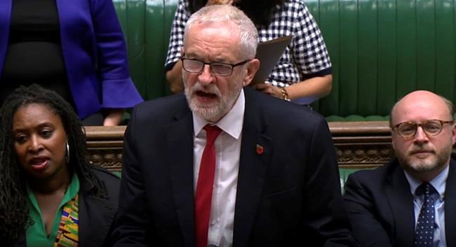 The Latest: UK Parliament sticks with Dec 12 election date | iNFOnews.ca