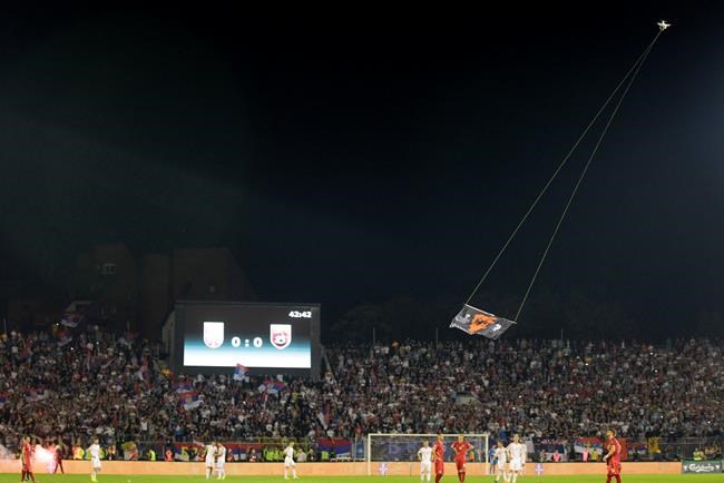 Soccer fan accused of flying Albania banner appeals to govt | iNFOnews.ca