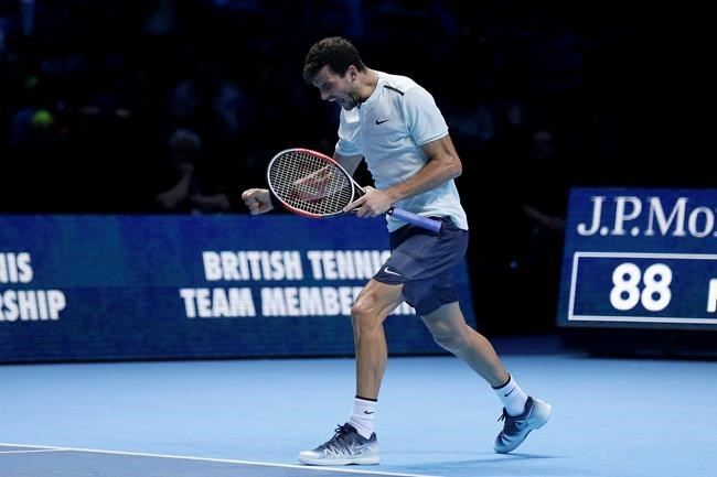 Goffin beats Federer at ATP Finals, faces Dimitrov in final | iNFOnews.ca