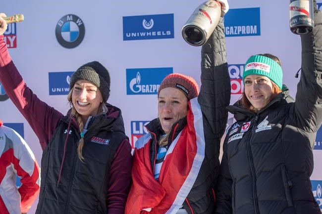 Canada's Rahneva wins first World Cup skeleton title on storied St. Moritz track | iNFOnews.ca