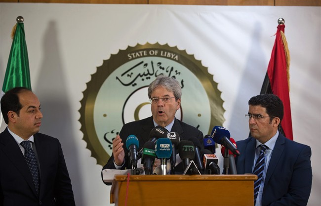 Italian FM visits Libya in boost to UN-backed government | iNFOnews.ca CP37059186