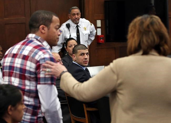 Defence rests in Aaron Hernandez's double-murder trial | iNFOnews.ca