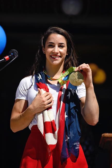 Olympic champion Aly Raisman feted by Massachusetts hometown | iNFOnews.ca