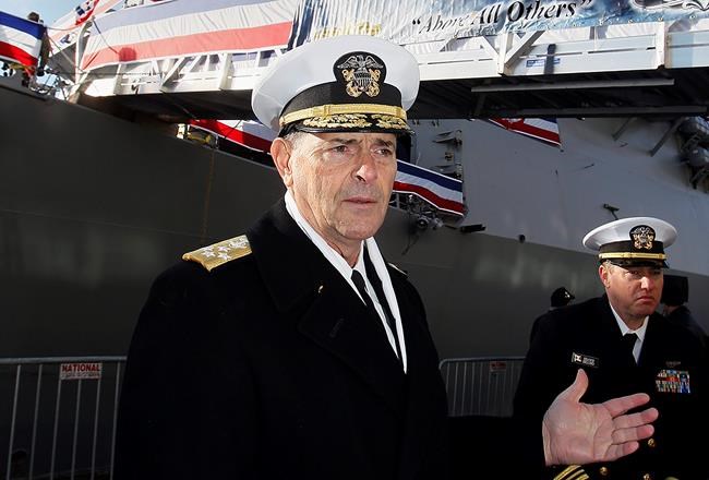 Admiral picked to lead Navy is retiring; bad judgment cited | iNFOnews.ca Admiral picked to lead Navy is retiring; bad judgment cited | iNFOnews.ca