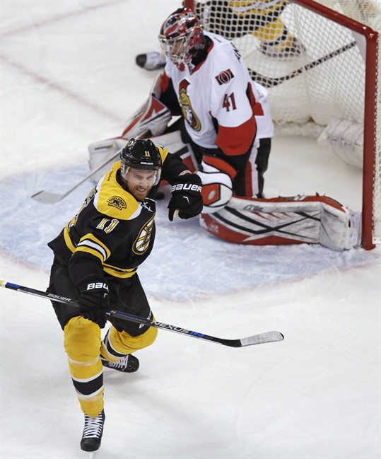 Jimmy Hayes scores 3 goals for Bruins in 7-3 win over Senators | iNFOnews.ca