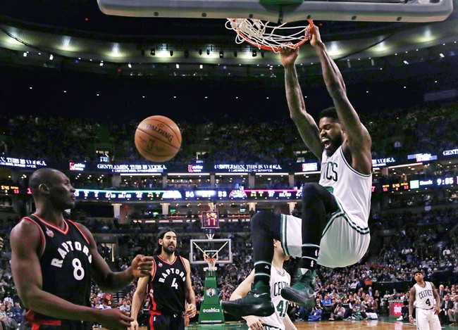 Raptors fall to Celtics, still clinch playoff spot for third straight year | iNFOnews.ca CP36851119
