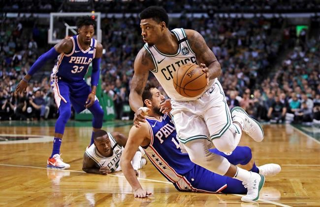 Celtics beat 76ers 114-112 in Game 5, advance to face Cavs | iNFOnews.ca CP1808979458