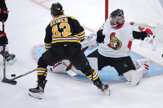Pastrnak sparks Bruins 5-2 win over Senators | iNFOnews.ca Pastrnak sparks Bruins 5-2 win over Senators | iNFOnews.ca