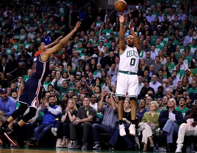 Bradley scores 29, Celtics power past Wizards, 123-101 | iNFOnews.ca