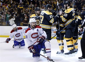Bruins' Lucic says he's not sorry for comment in handshake line after losing to Montreal | iNFOnews.ca CP28396295