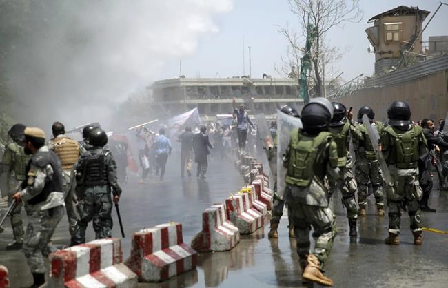 The Latest: Lawmaker says several killed in Kabul protest | iNFOnews.ca