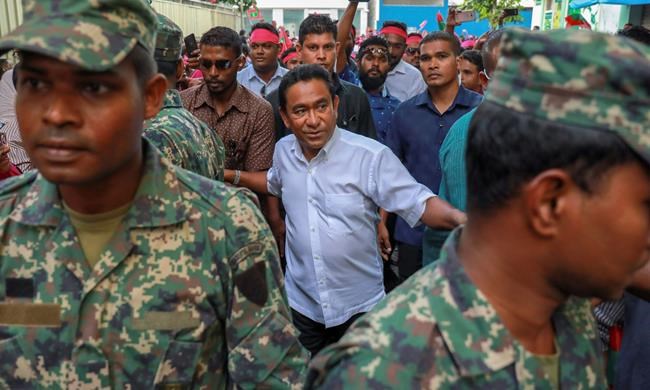 Former Maldives president sentenced to 5 years in prison | iNFOnews.ca