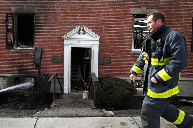 Massive fire at casket company under control, 5 hurt | iNFOnews.ca