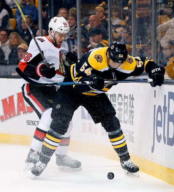 Pastrnak scores 34th, Bruins beat Senators 5-2 | iNFOnews.ca
