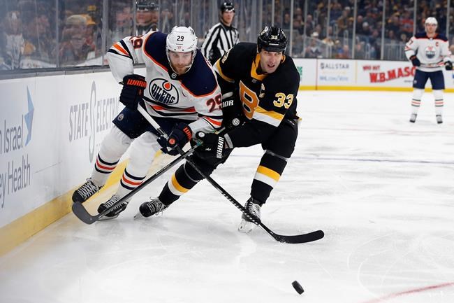 Oilers surge past Bruins for 4-1 victory | iNFOnews.ca Oilers surge past Bruins for 4-1 victory | iNFOnews.ca
