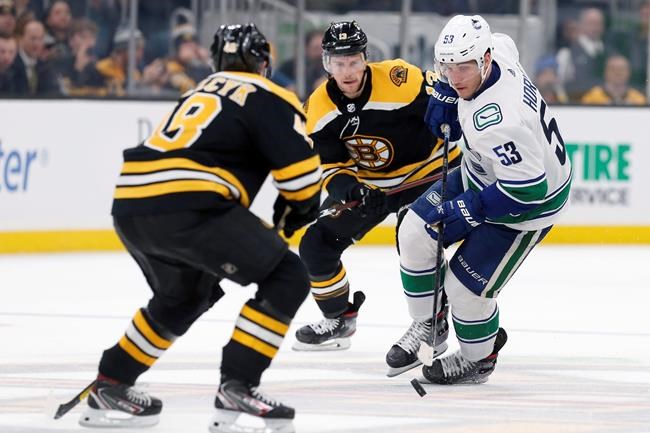 Rask makes 25 saves in shutout, Bruins blank Canucks 4-0 | iNFOnews.ca