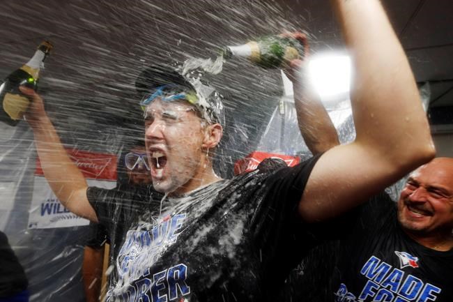 Blue Jays clinch playoff berth, beat Red Sox 2-1 | iNFOnews.ca Blue Jays clinch playoff berth, beat Red Sox 2-1 | iNFOnews.ca