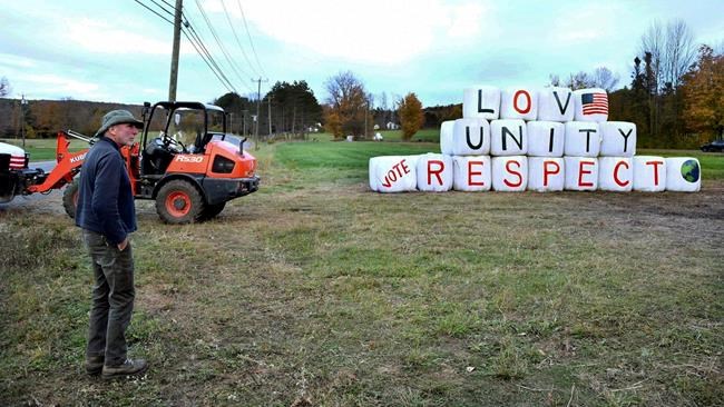Message of unity replaces torched Biden-Harris farm display | iNFOnews.ca