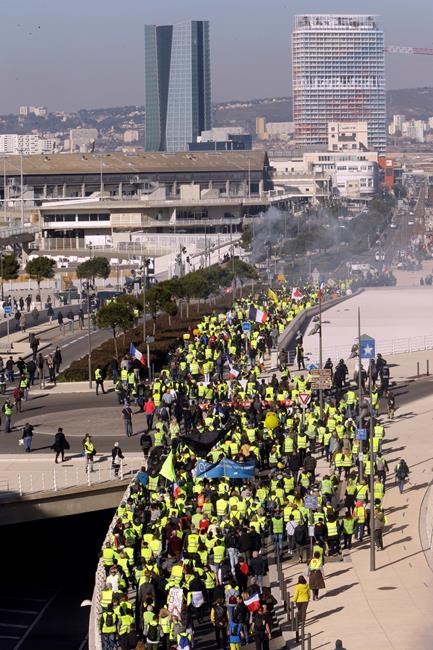 French protests mark 3 months, yield anti-Semitism probe | iNFOnews.ca