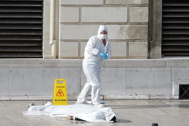 The Latest: IS claims responsibility for slayings in France | iNFOnews.ca