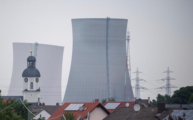 Former German nuke plant towers demolished in morning blasts | iNFOnews.ca