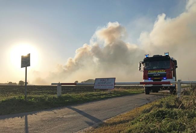 Disaster declared after army rocket sparks German wildfire | iNFOnews.ca Disaster declared after army rocket sparks German wildfire | iNFOnews.ca