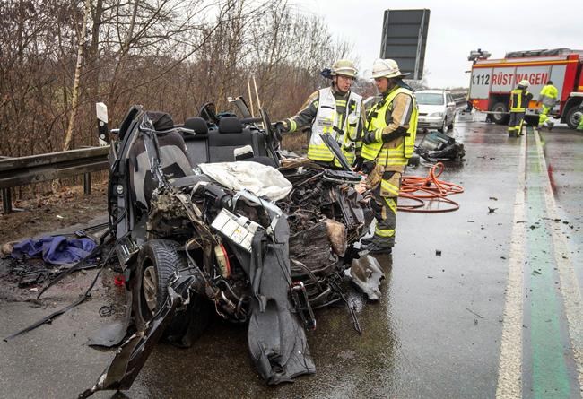 Germany: 3 Polish men killed in collision with pig truck | iNFOnews.ca CP1993989124