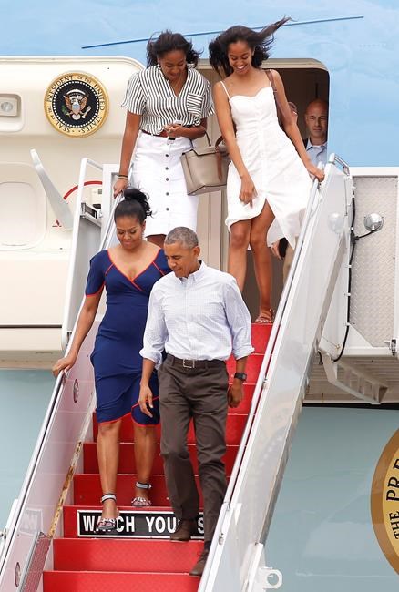 First family arrives at Martha's Vineyard for 2-week break | iNFOnews.ca First family arrives at Martha's Vineyard for 2-week break | iNFOnews.ca