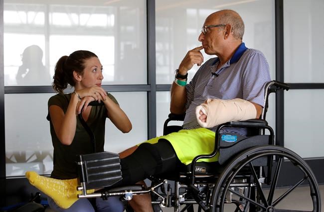 Shark attack victim says he punched shark in gills to escape | iNFOnews.ca Shark attack victim says he punched shark in gills to escape | iNFOnews.ca