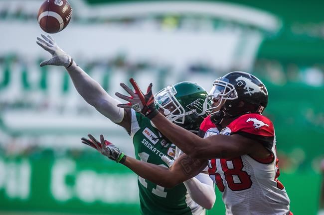 Marshall scores 2 TDs as Roughriders snap Stampeders 7-game win streak | iNFOnews.ca