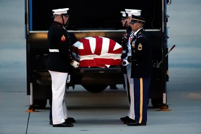 Friends call John McCain hero, maverick at Arizona funeral | iNFOnews.ca Friends call John McCain hero, maverick at Arizona funeral | iNFOnews.ca