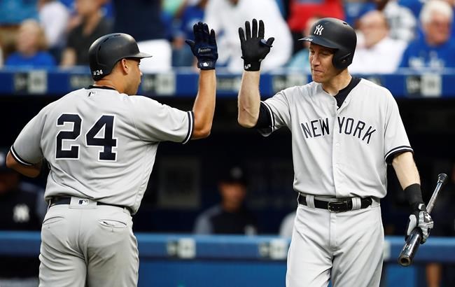 Yankees use long ball to go up early, then pad lead in 11-5 win over Blue Jays | iNFOnews.ca