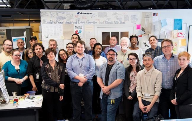 Attacked newsroom: Pulitzer commemorated with sombre silence | iNFOnews.ca