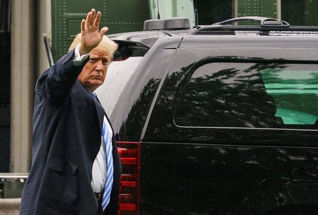 Trump donates first quarter salary to VA | iNFOnews.ca