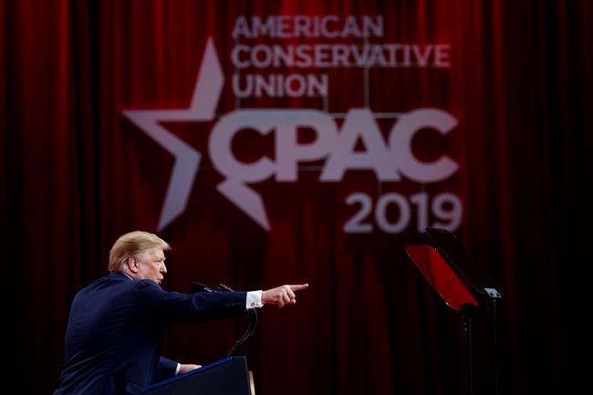 Invectives old and new fill Trump's marathon speech at CPAC | iNFOnews.ca