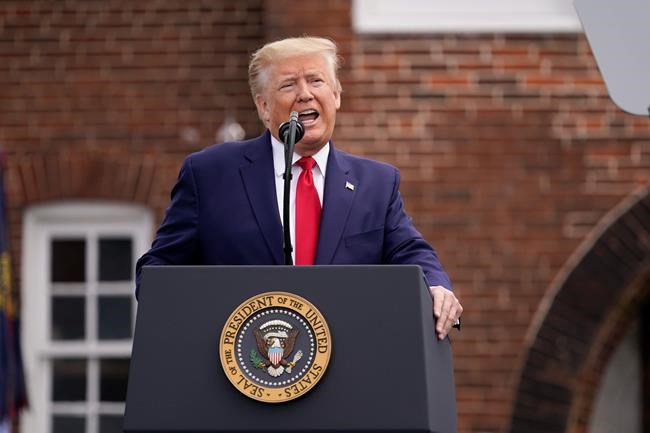 Trump honours fallen soldiers as nation battles against virus | iNFOnews.ca