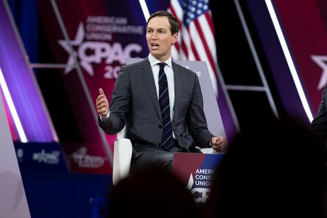Kushner sells stake in firm criticized for possible conflict | iNFOnews.ca CP1898380579