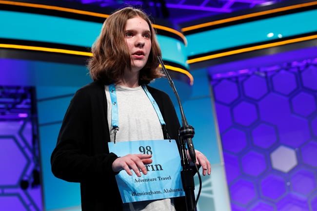 The Latest: 14-year-old Texan wins National Spelling Bee | iNFOnews.ca