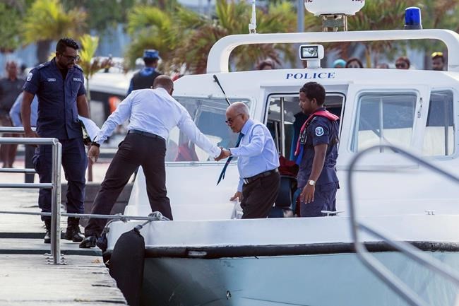 Maldives' ex-dictator, top justice to be held through trial | iNFOnews.ca Maldives' ex-dictator, top justice to be held through trial | iNFOnews.ca