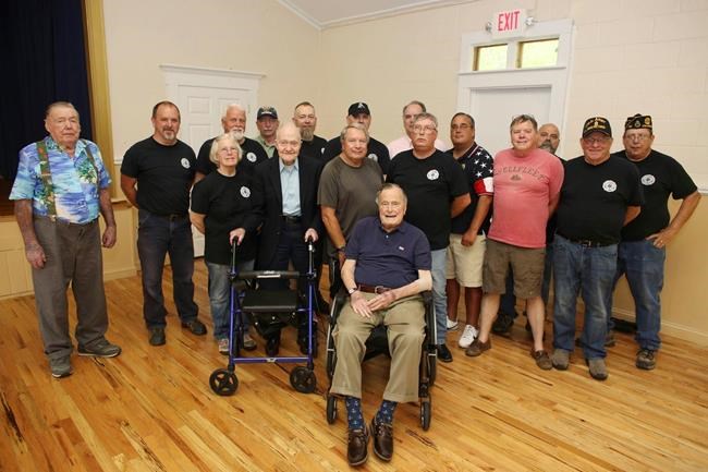 Former President Bush attends Maine pancake breakfast | iNFOnews.ca
