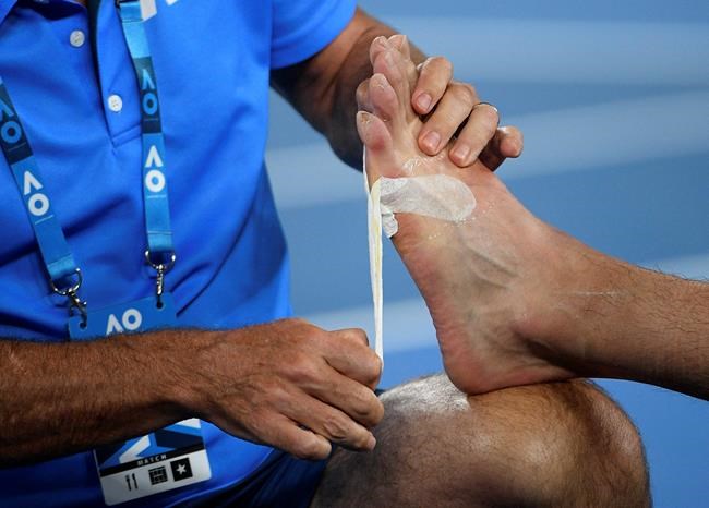 Federer in record 7th Aussie Open final after Chung retires | iNFOnews.ca