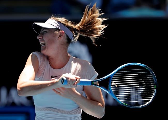 Sharapova back in Oz, joins Federer, Djokovic in 2nd round | iNFOnews.ca Sharapova back in Oz, joins Federer, Djokovic in 2nd round | iNFOnews.ca