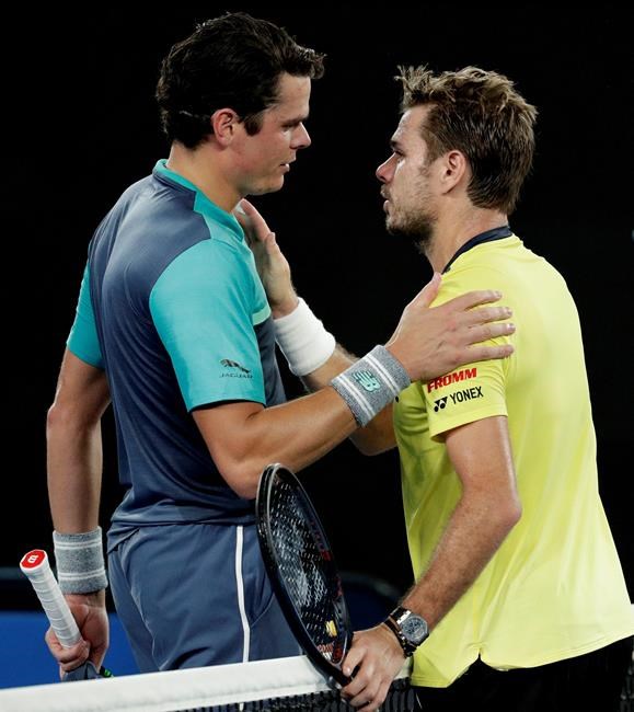 Raonic edges Wawrinka in 4 tiebreakers at Australian Open | iNFOnews.ca