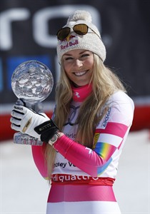 Lindsey Vonn wins World Cup downhill title ahead of Austrian rival Anna Fenninger | iNFOnews.ca Lindsey Vonn wins World Cup downhill title ahead of Austrian rival Anna Fenninger | iNFOnews.ca