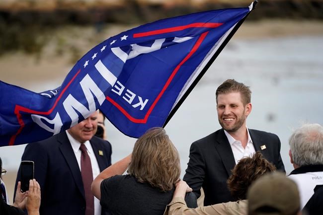 Judge: Eric Trump must testify in NY probe before election | iNFOnews.ca