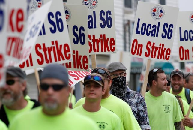 Production workers strike against major Navy shipbuilder | iNFOnews.ca Production workers strike against major Navy shipbuilder | iNFOnews.ca