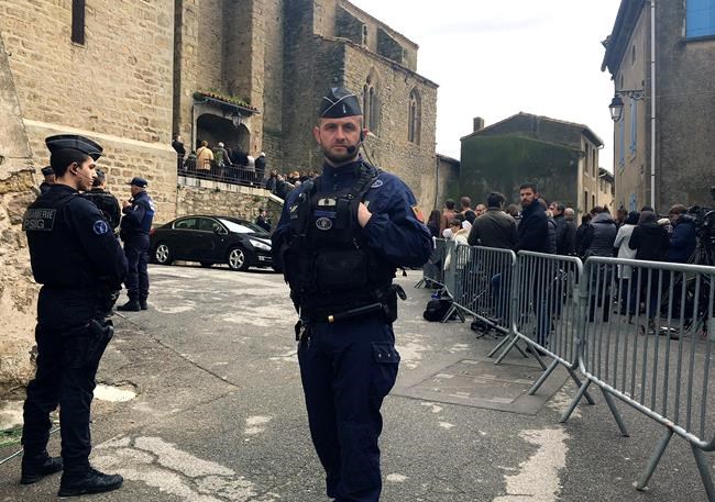 The Latest: French gendarmerie chief praises slain officer | iNFOnews.ca