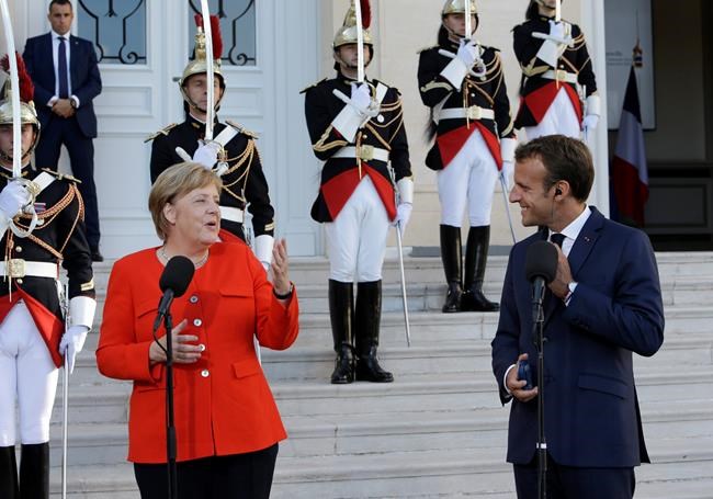 Macron and Merkel begin talks on array of European issues | iNFOnews.ca