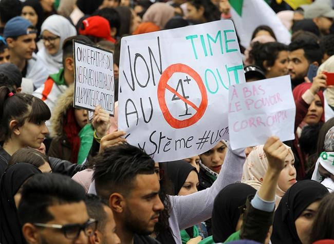 Algerians protest, urging President Bouteflika, 82, to quit | iNFOnews.ca