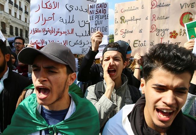 The Latest: Algerians celebrate news that Bouteflika quits | iNFOnews.ca